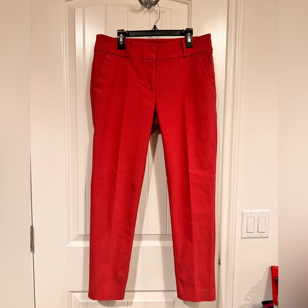 Ann Taylor blush pink Women's marissa skinny Trousers size 4
